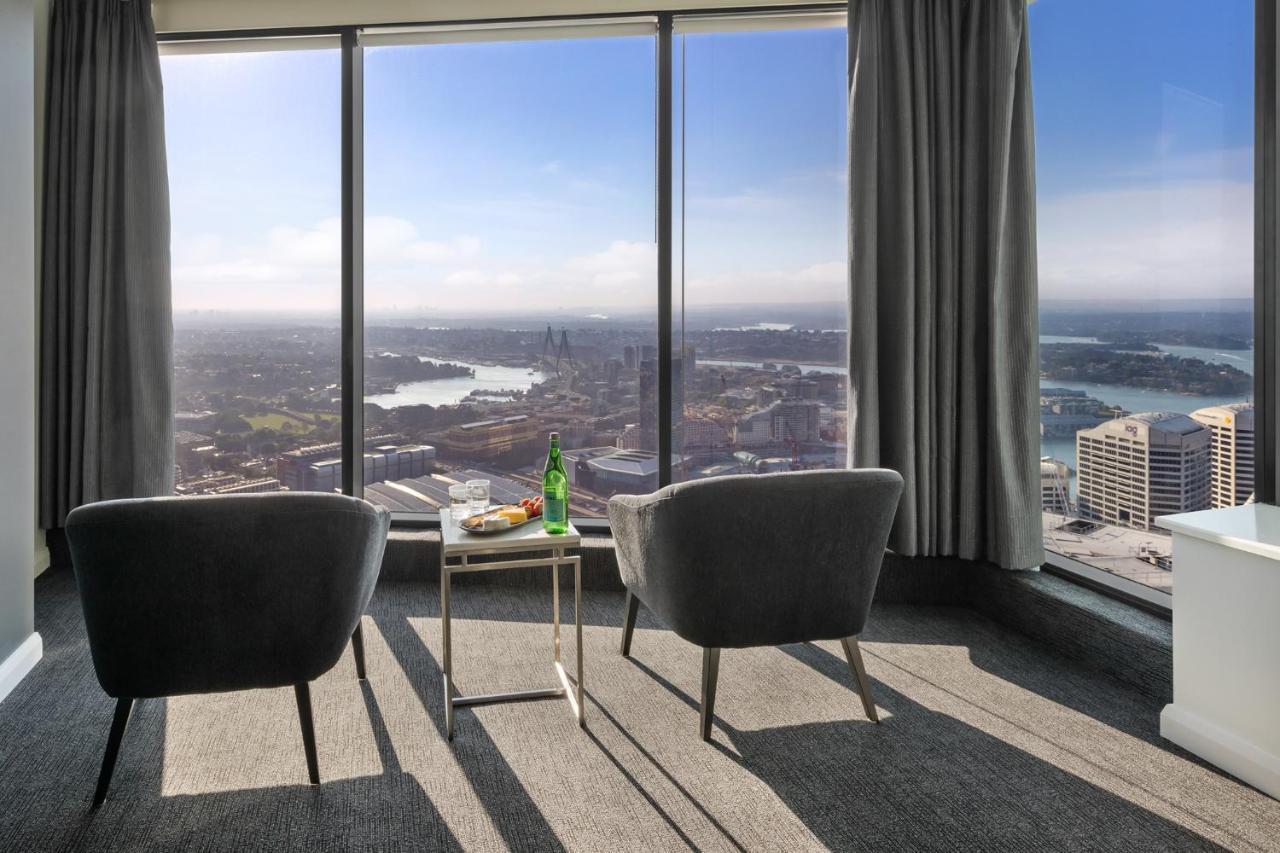 Meriton Suites World Tower, Sydney Exterior photo View from a typical apartment