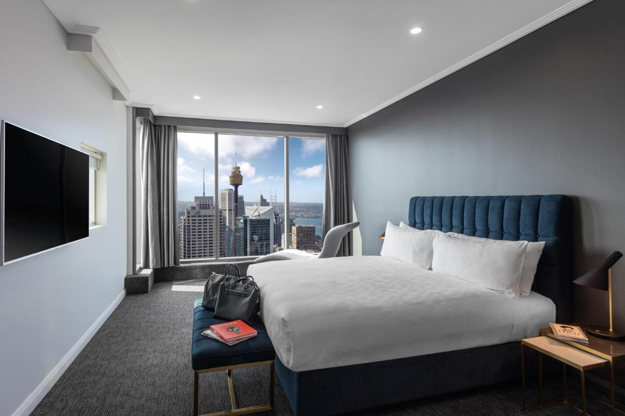 Meriton Suites World Tower, Sydney Exterior photo A bedroom at the hotel