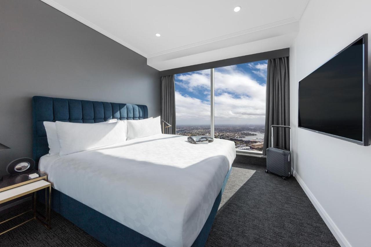 Meriton Suites World Tower, Sydney Exterior photo A bedroom at the hotel