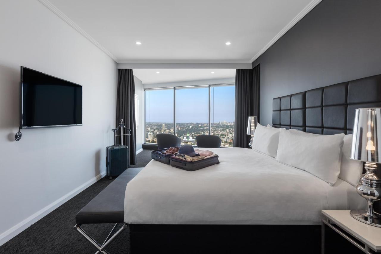 Meriton Suites World Tower, Sydney Exterior photo A bedroom at the hotel