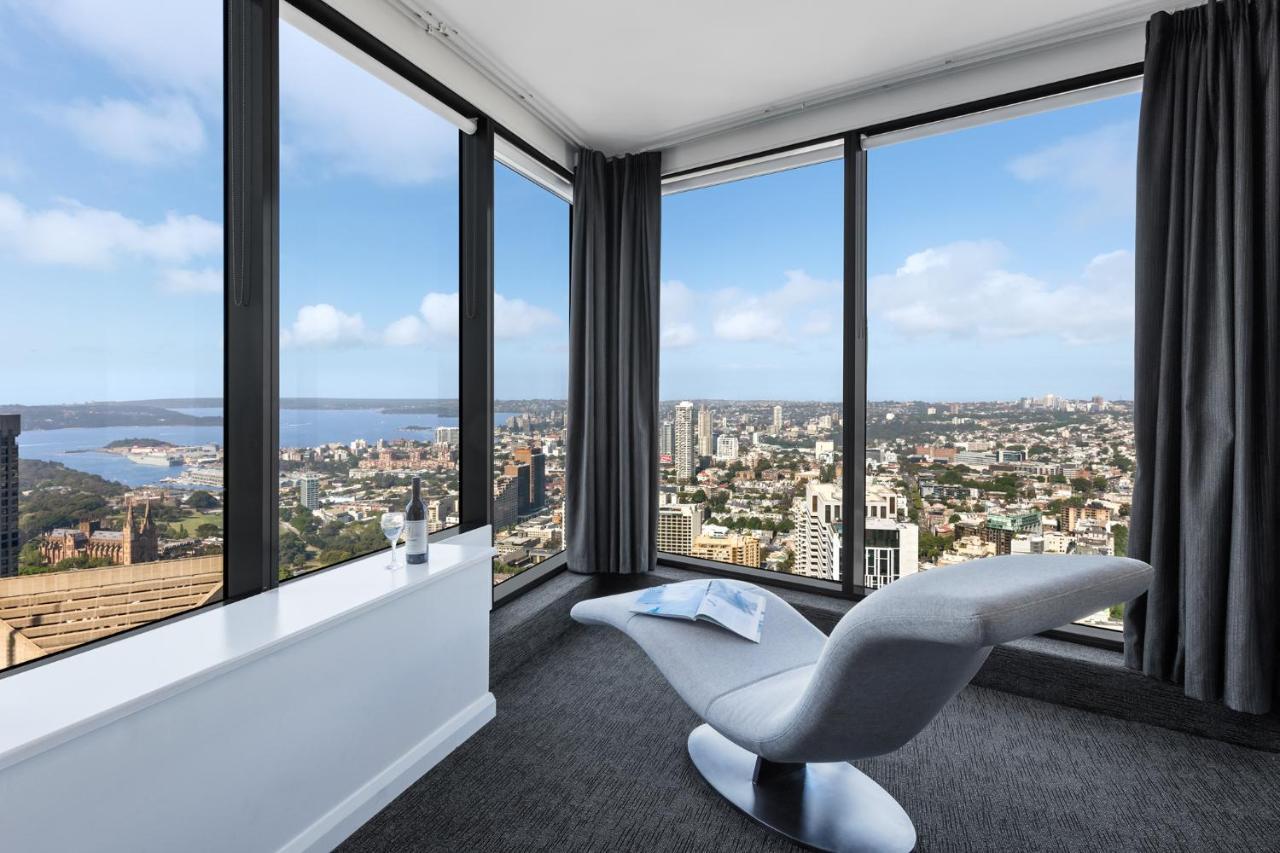 Meriton Suites World Tower, Sydney Exterior photo The view from a typical apartment