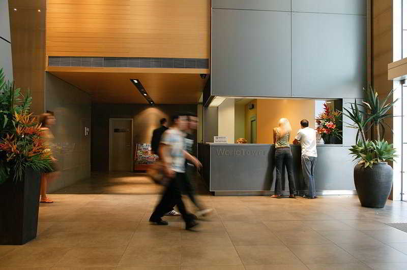 Meriton Suites World Tower, Sydney Exterior photo The lobby of the hotel